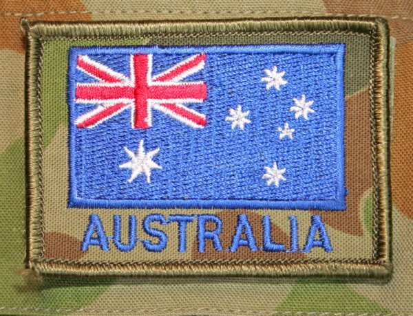 Australian flag patch