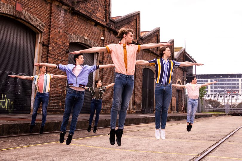 West Side Story's Jets take to the air.