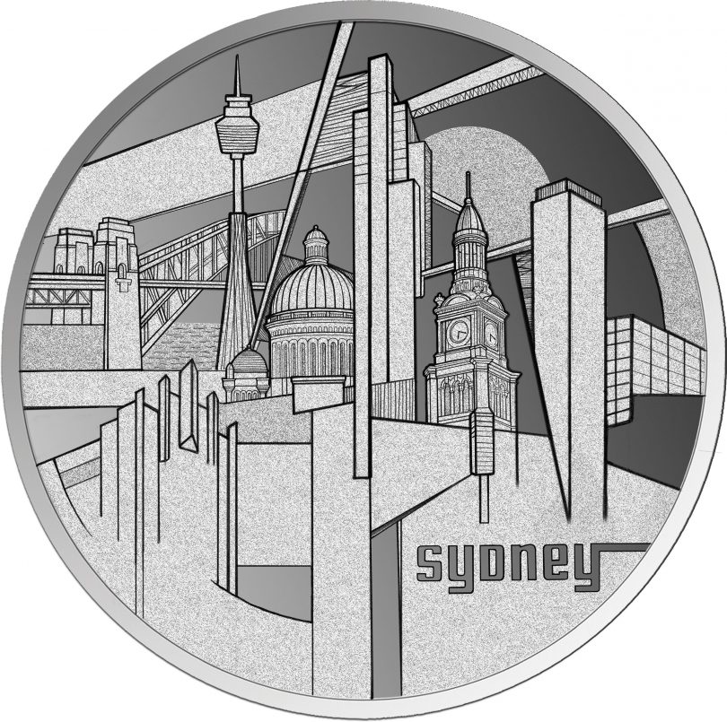 Sydney coin - the city