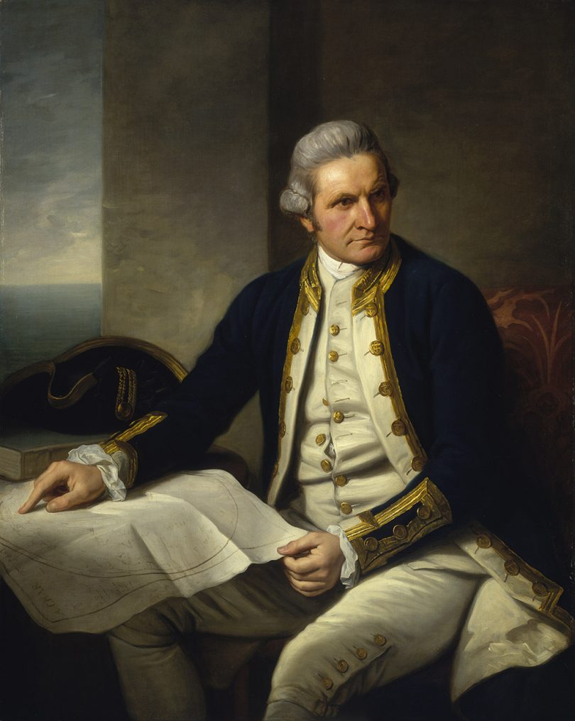 Captain James Cook by Nathaniel Dance