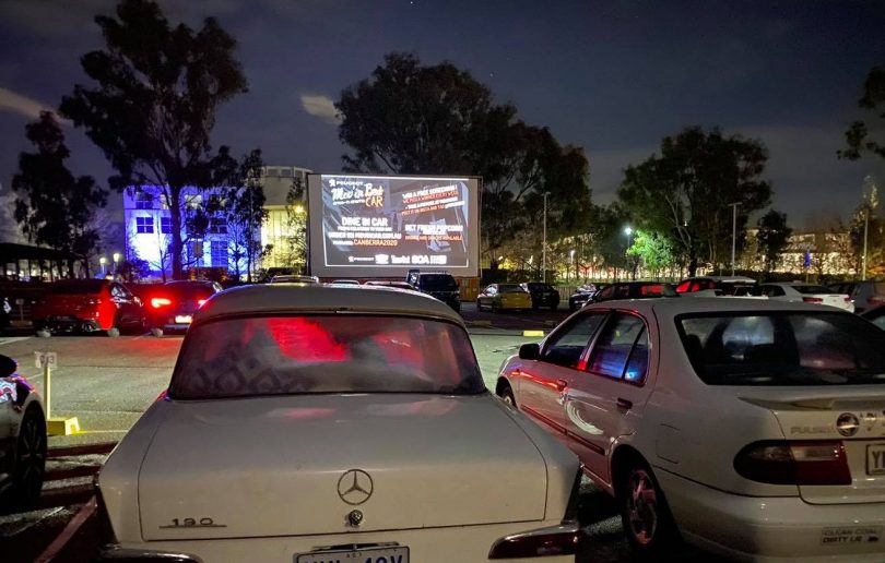 Watch a movie from the comfort of your COVID-19 safe car at Mov'In Cars from 24 September in Canberra.