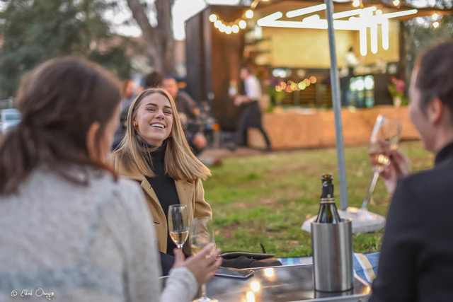 The Pop Inn wine bar on wheels