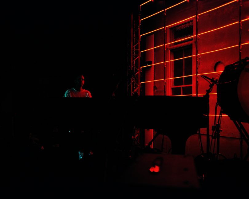 Josh Cohen performing on piano