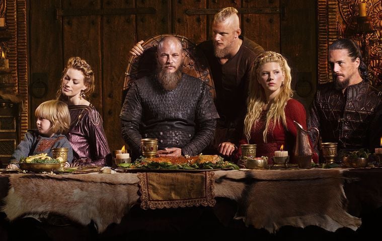 Characters from 'Vikings' TV show.