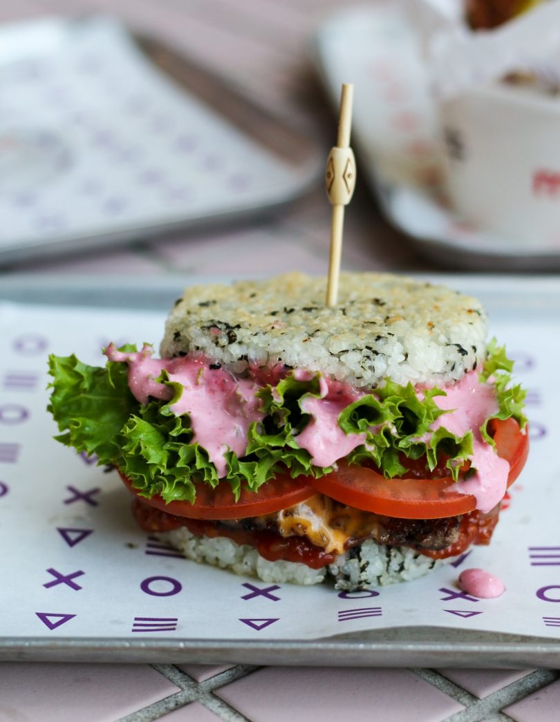 Mookie Sakura burger