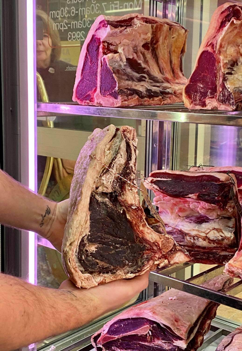 Dry-aged beef