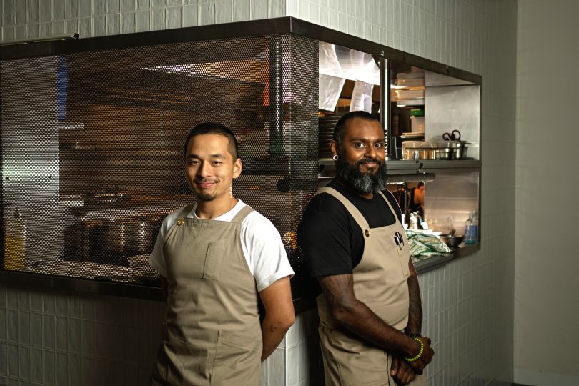 XO's Kent Nhan and head chef Anand Kumar (AK) Ramakrishna