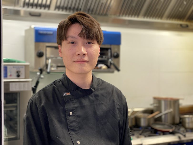 Head chef Vincent Yu