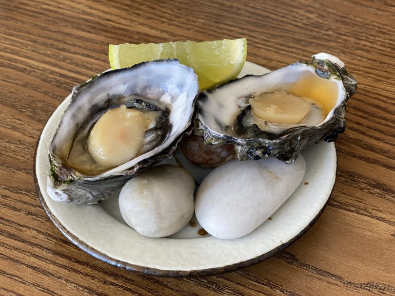 Hachiko's Pacific oysters 