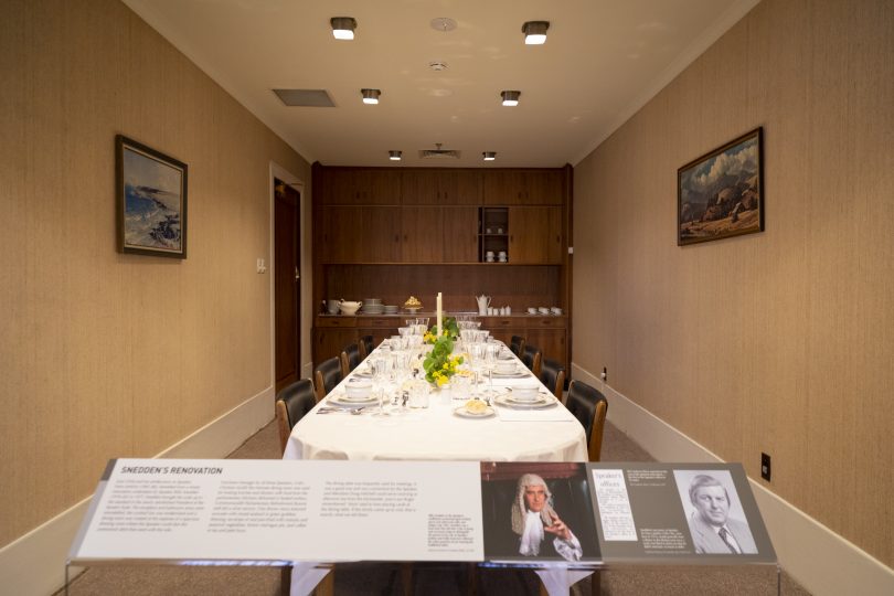 Snedden's Renovation dining room