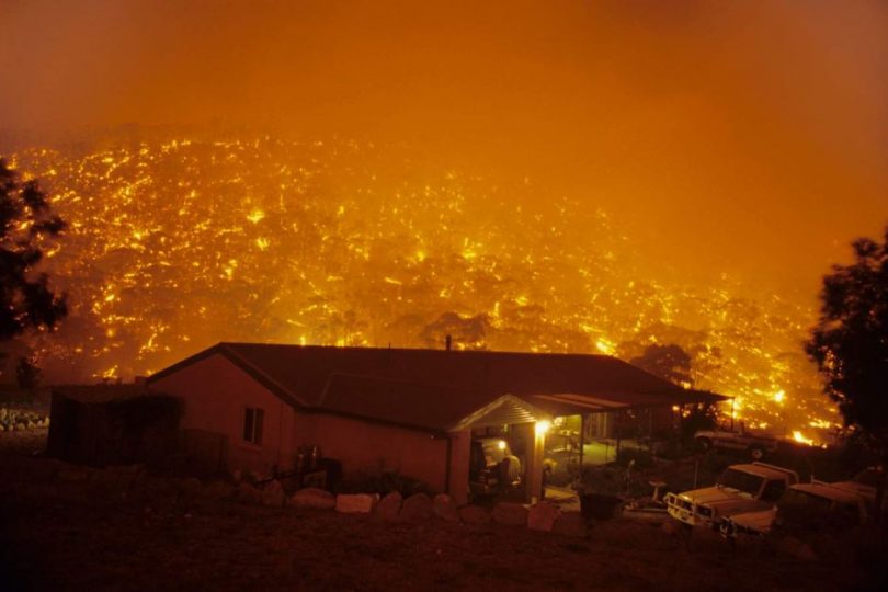 ACT suburban bushfires in film 'Galore'