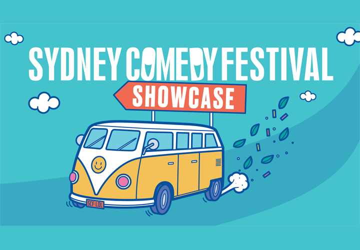 Flyer for Sydney Comedy Festival showcase