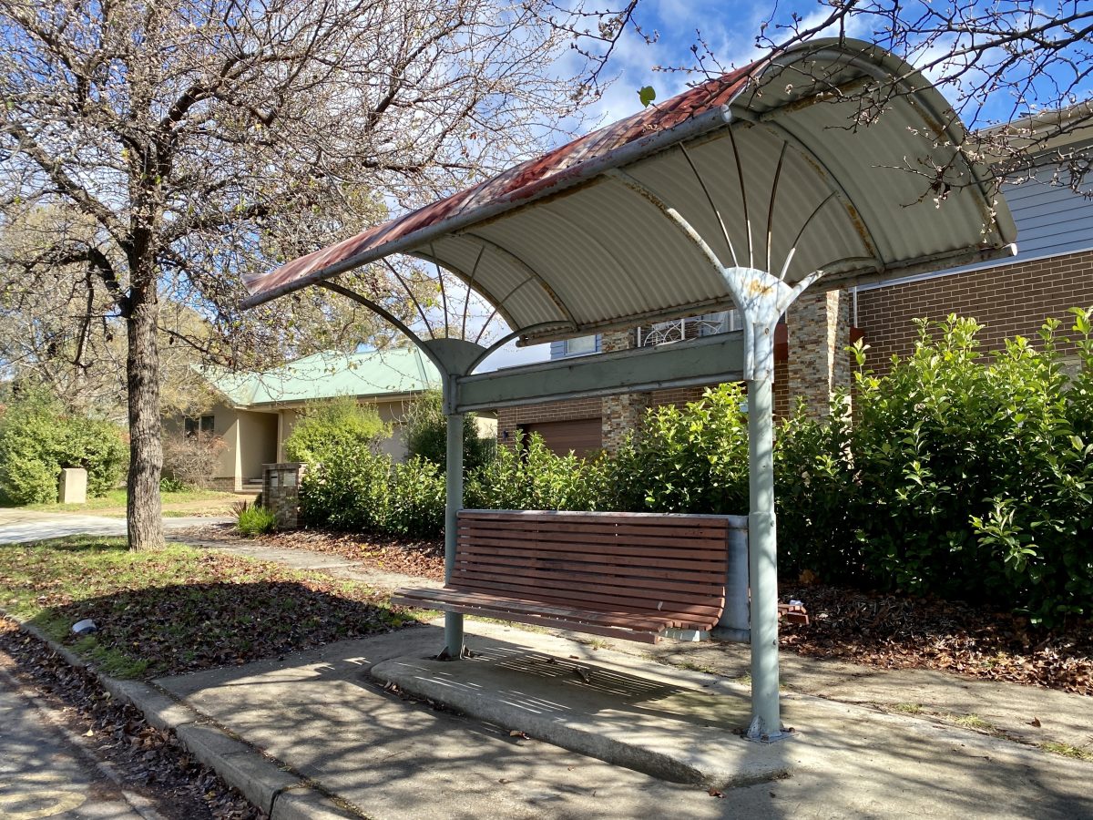 Curtin bus shelter