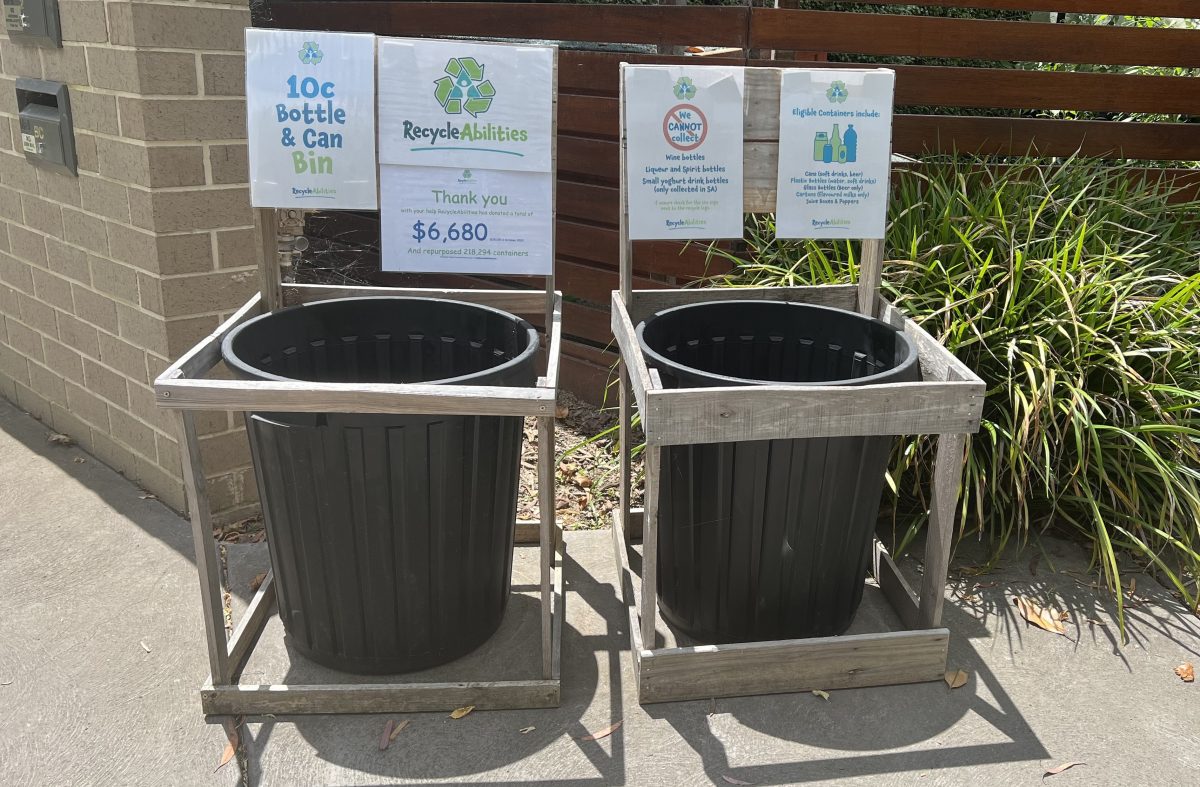 Recycling collection bins