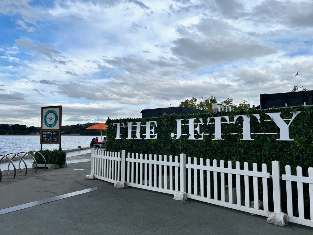 The Jetty sign