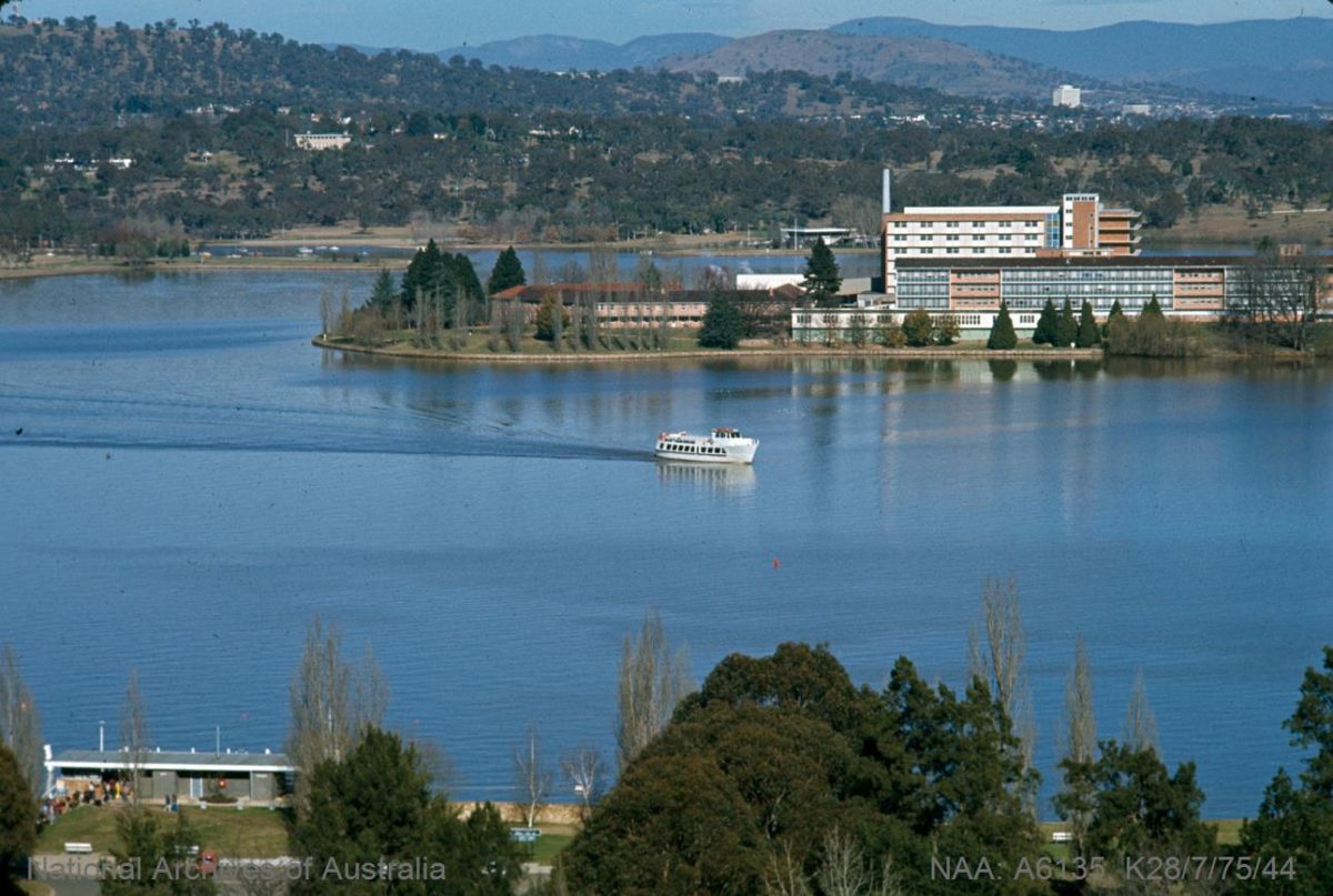 Lake Burley Griffin, 1975