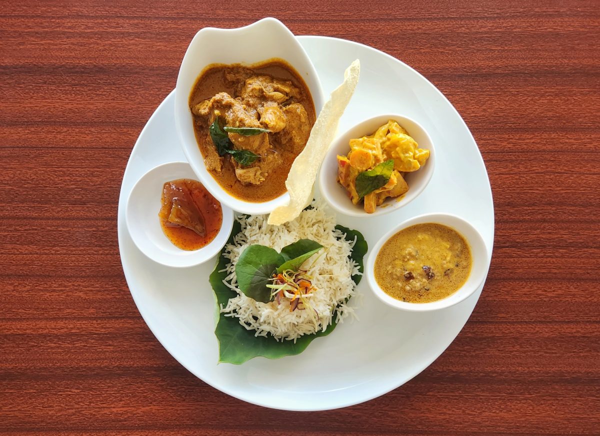 plate of curries