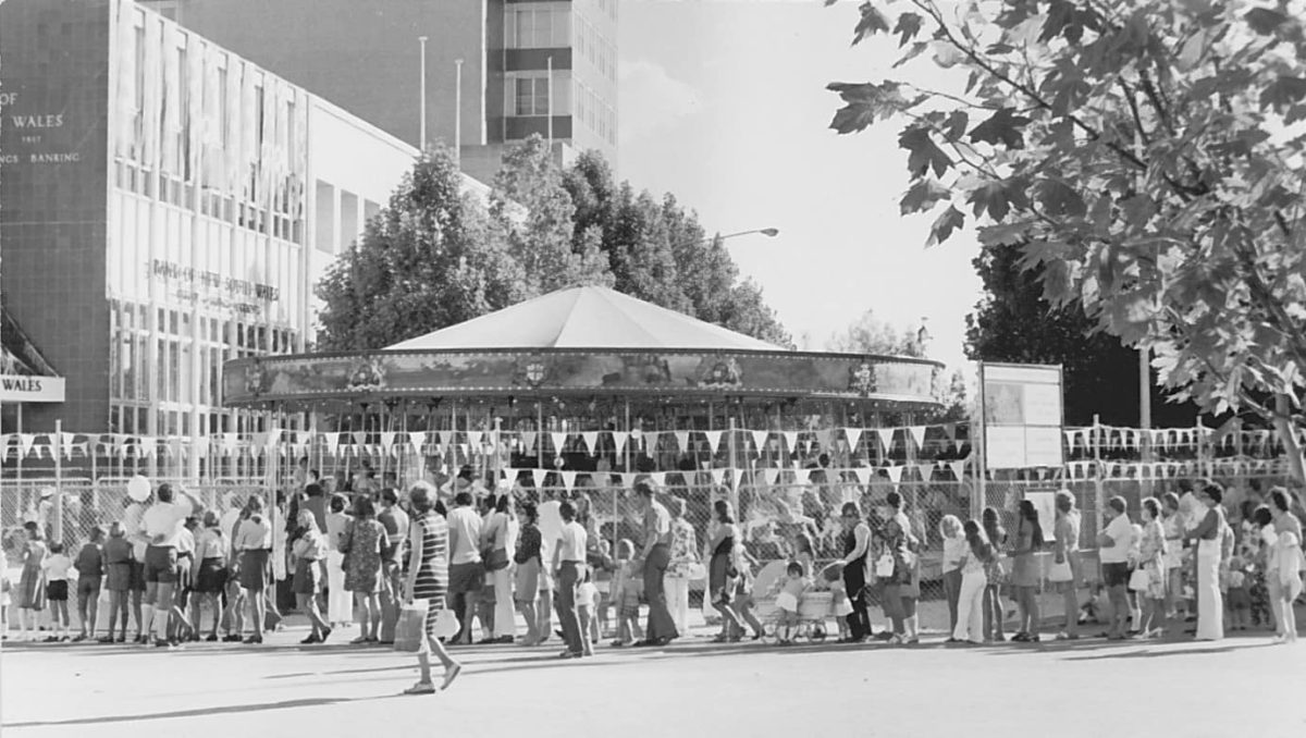 The Civic Carousel (or merry-go-round) has been a popular Canberra attraction for 50 years.