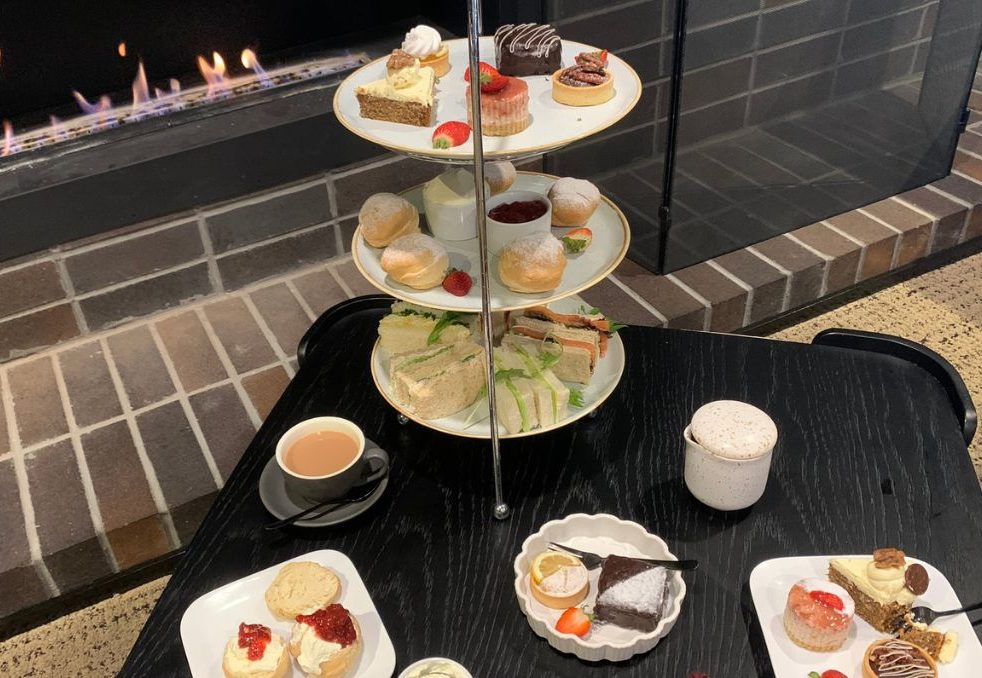 High tea is served at the Southern Cross Club