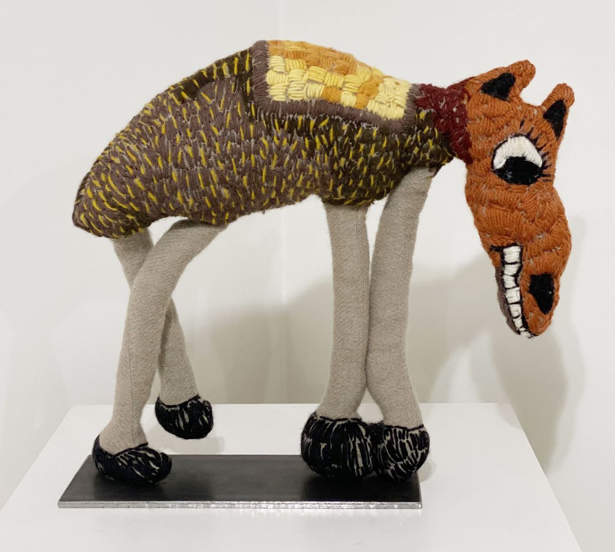 camel made of fabric