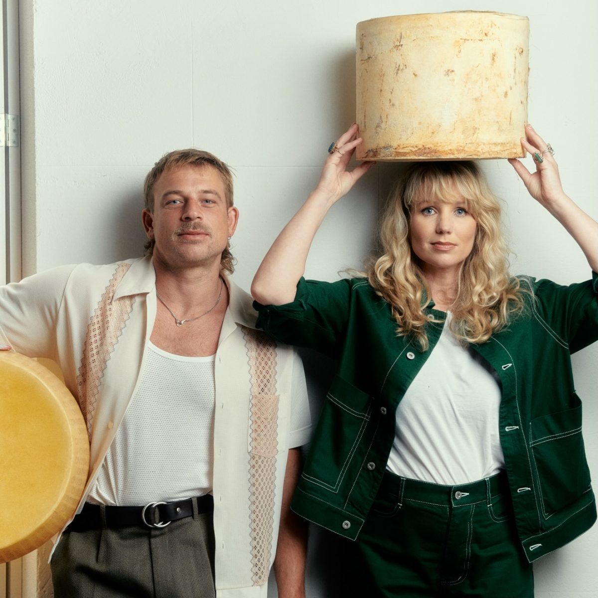 Sam Studd (left) of the Studd Siblings is an internationally certified cheese expert.