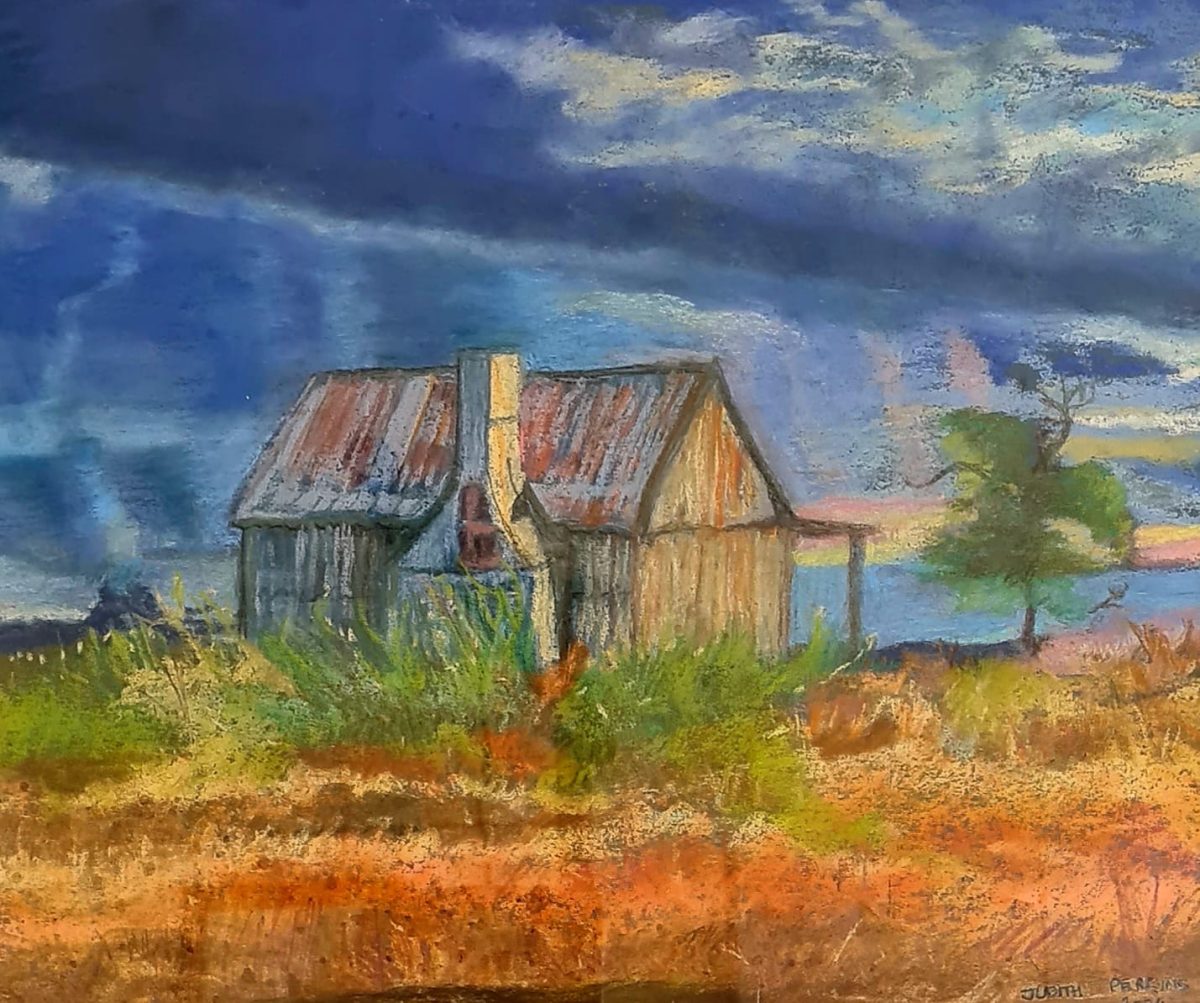 Painting of barn by Yass artist