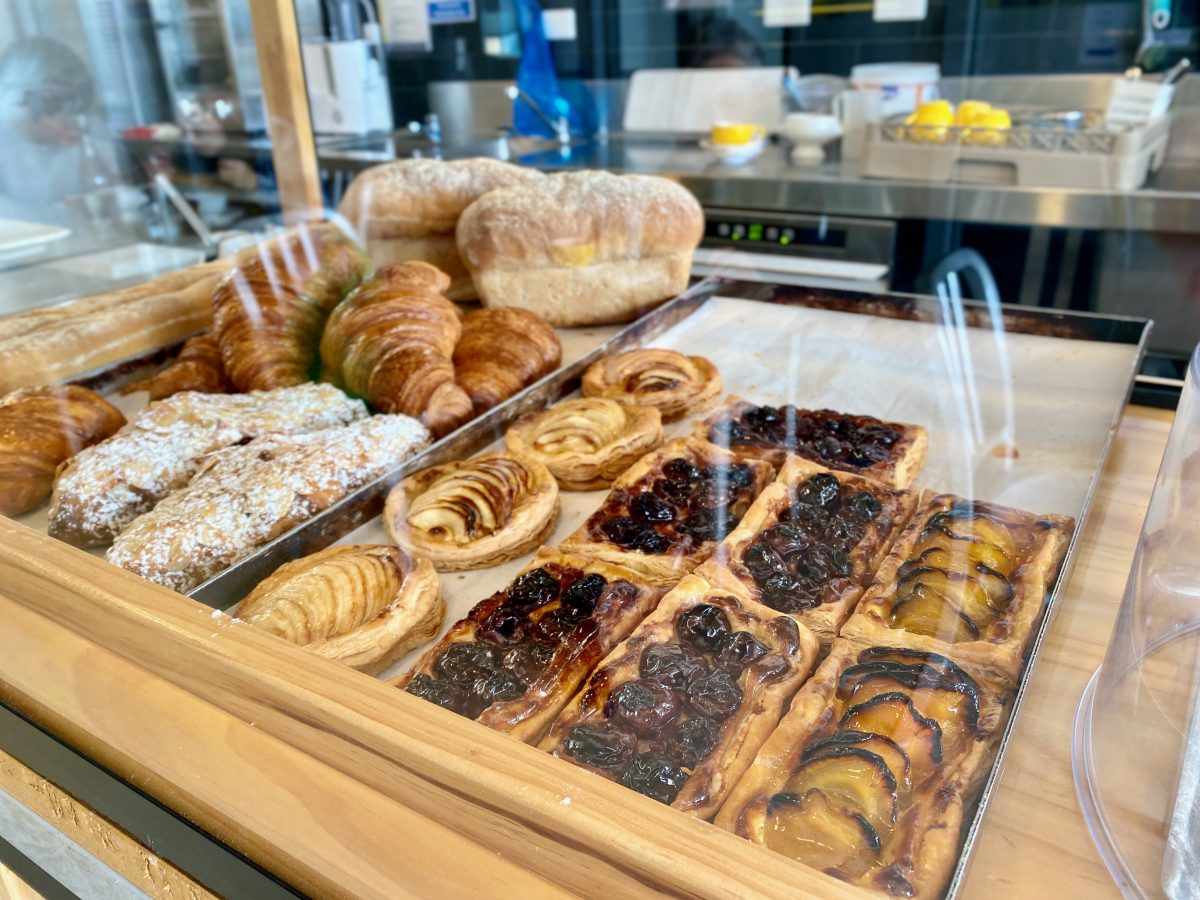 A display of delicious looking pastries