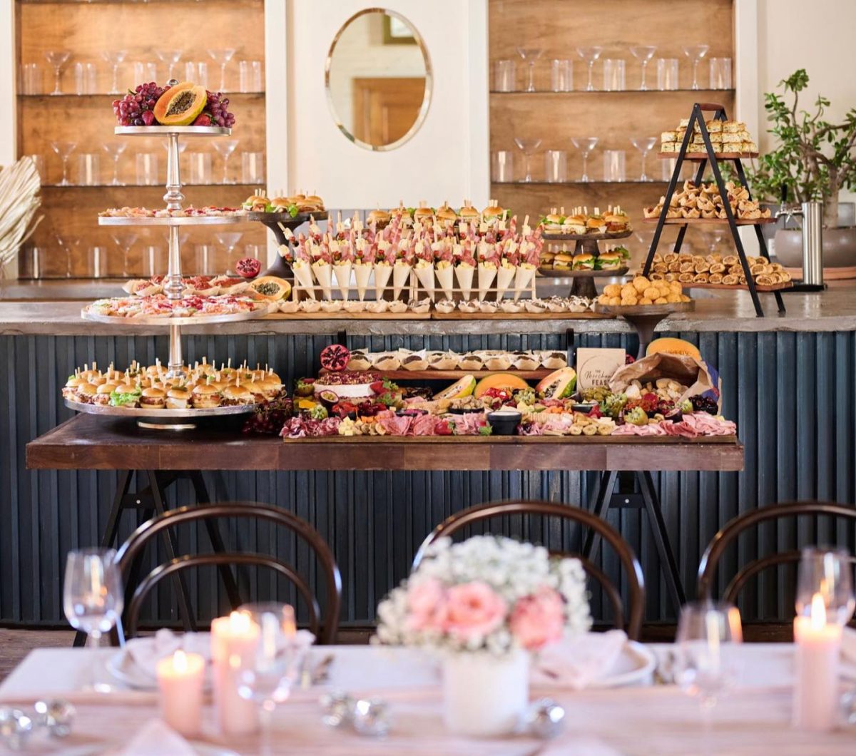 wedding grazing table