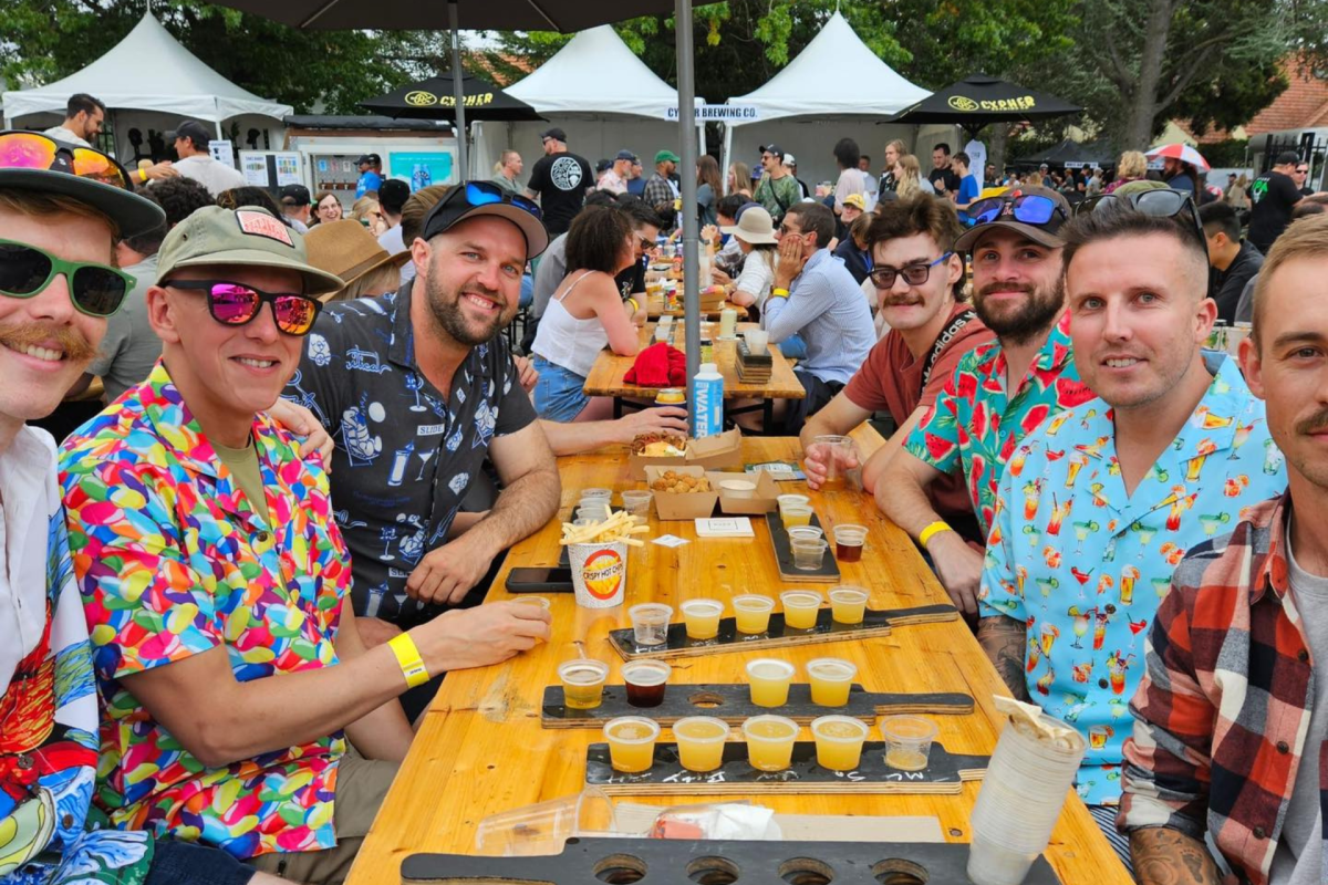 Festival goes at the Canberra Craft Beer and Cider Festival, now in it's 18th year.