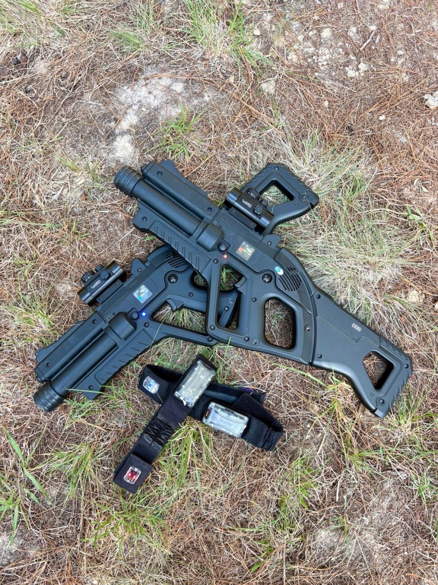 Laser tag guns