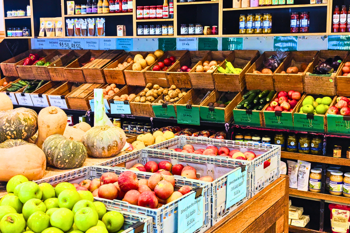 Small grocery store.