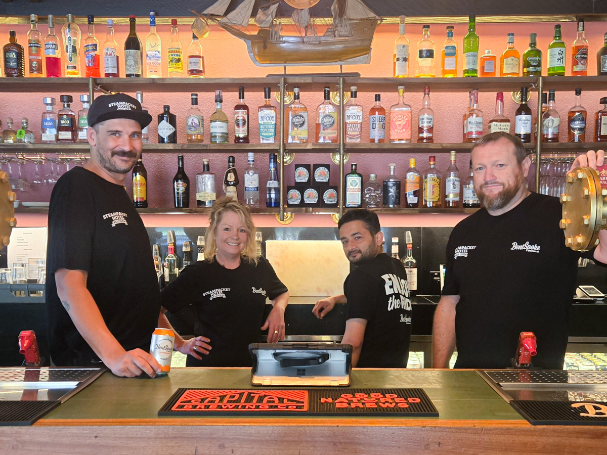 steampacket hotel staff including rob