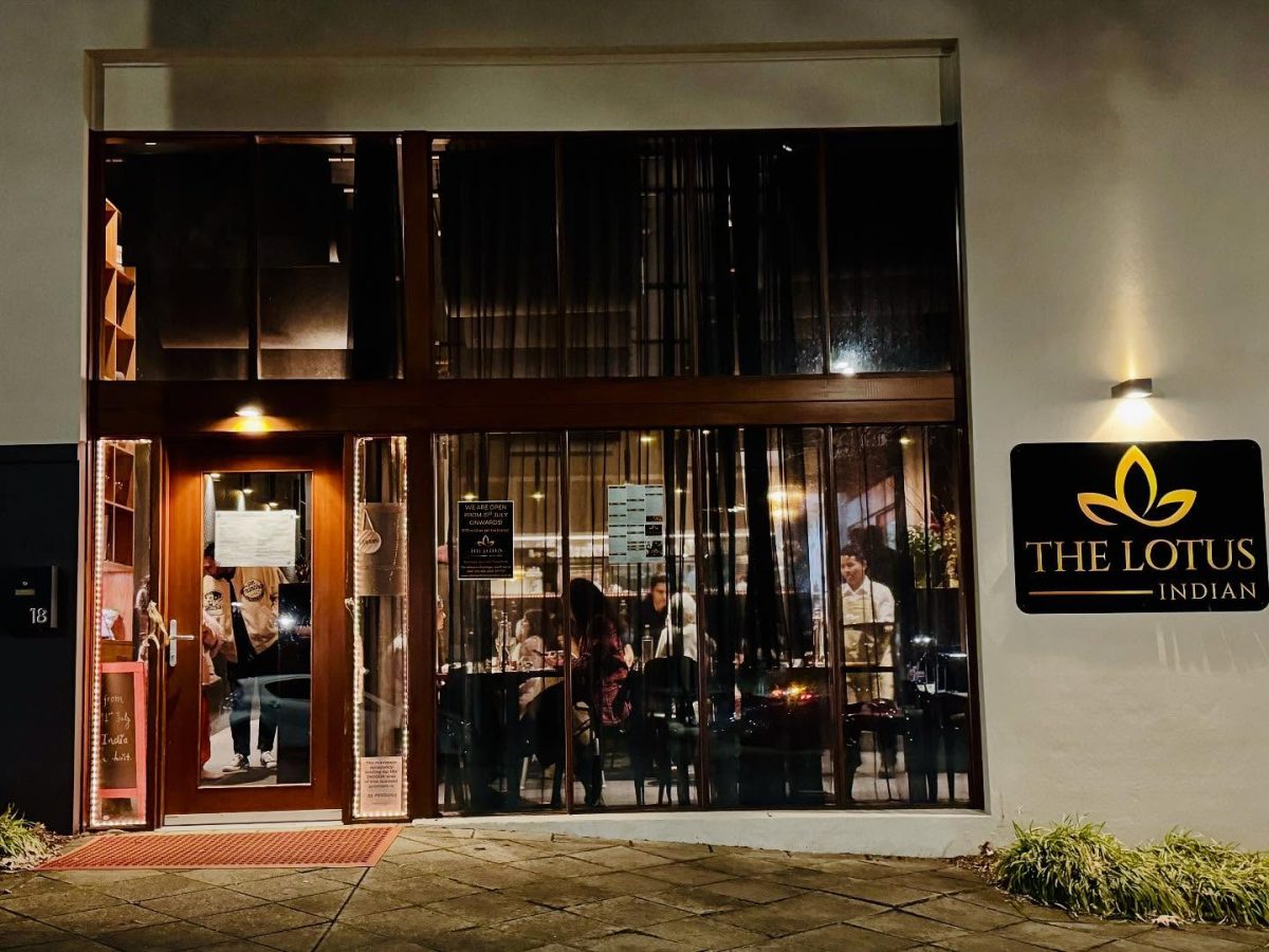 Exterior of The Lotus restaurant