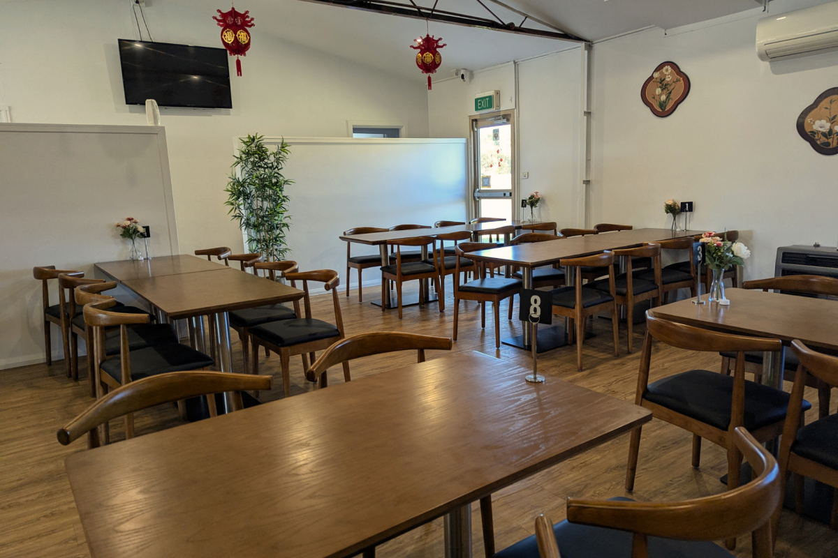 Bobby has added all new furniture and invested in his restaurant.