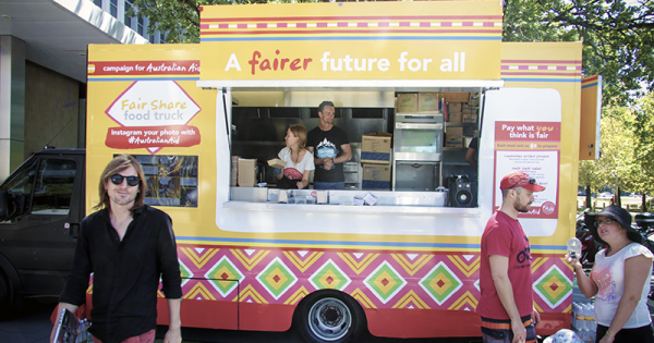 Fair Trade Food Truck pops up at NewActon