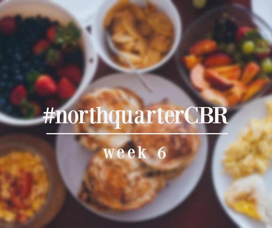 #northquarterCBR... Week 6 Finalists!