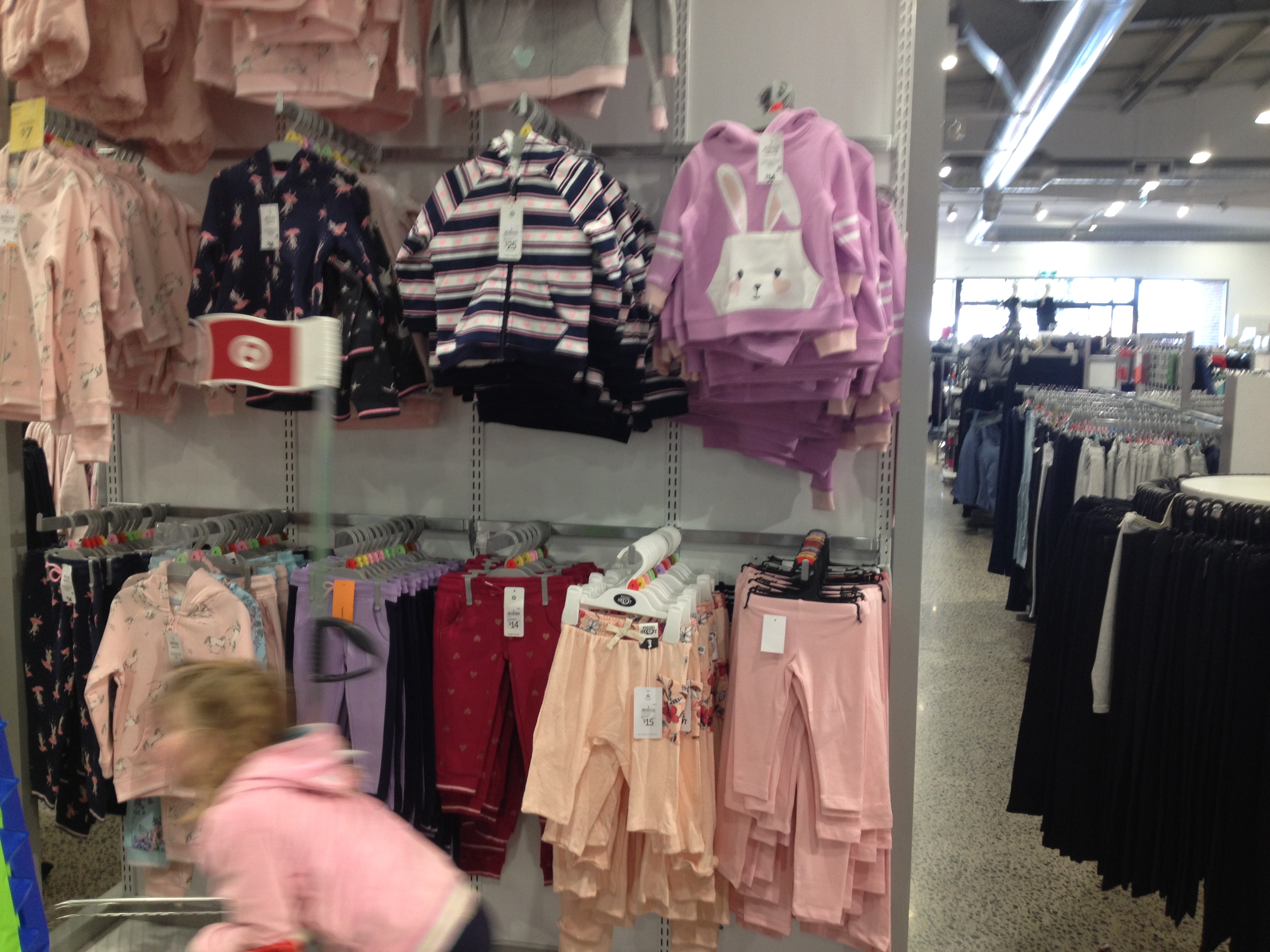Pink and blue - really? More colour in kids clothing, please!