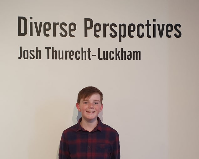 Thirteen-year-old shutterbug with a thirst for adventure hosts his first exhibition