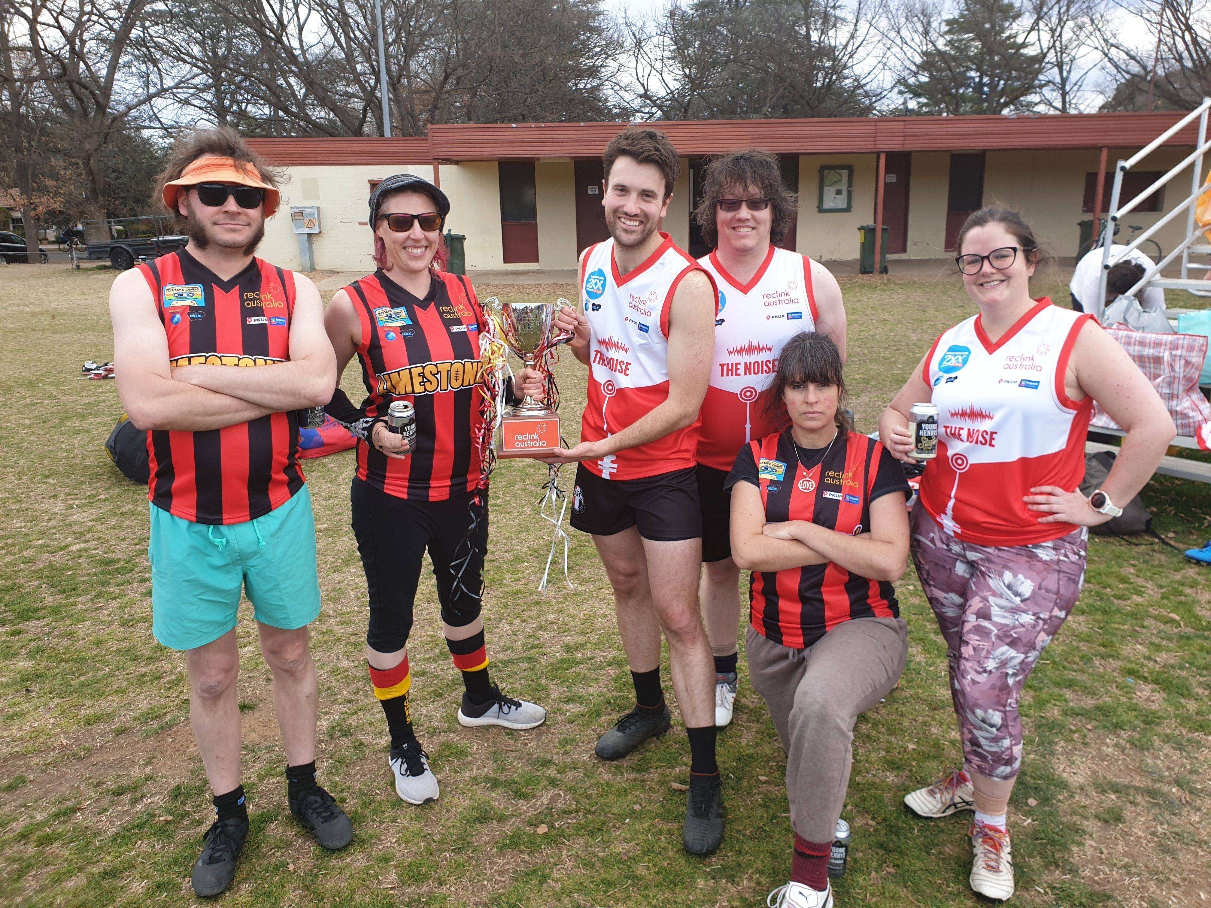 Media and musicians battle it out at the 2019 Canberra Reclink Community Cup
