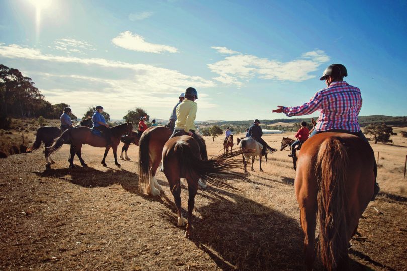 Burnelee Excursions on Horseback a uniquely Australian experience on