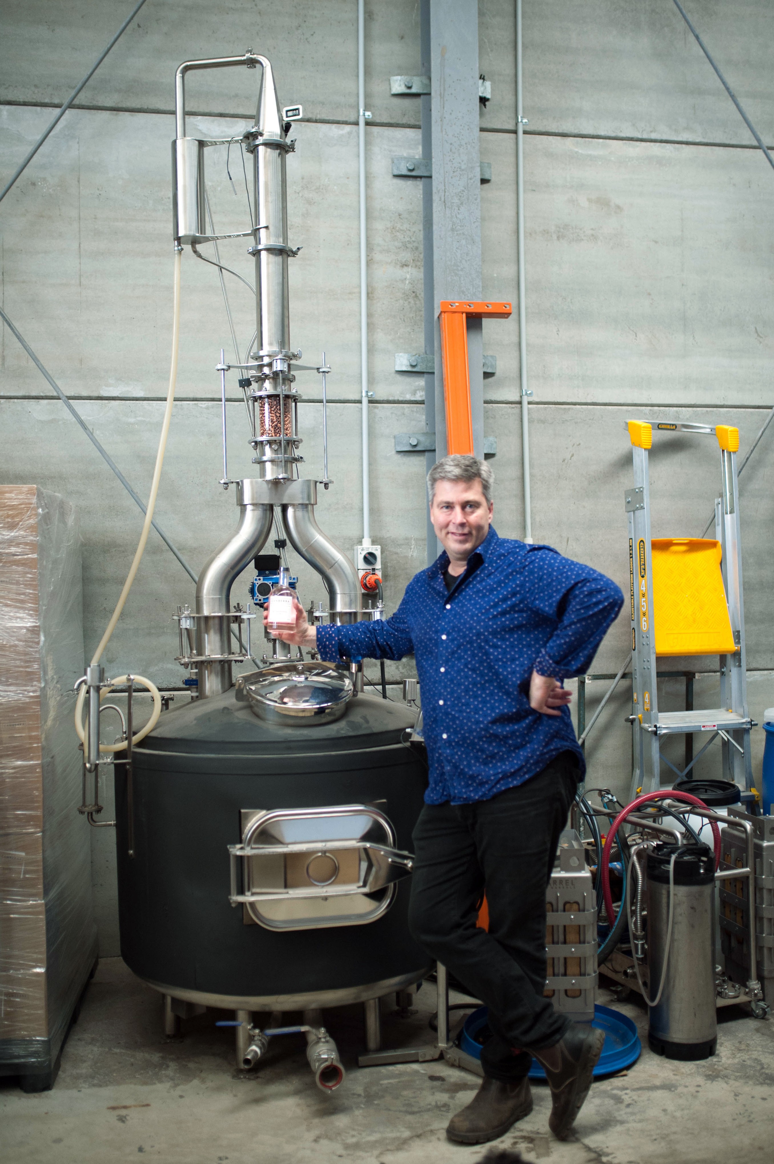 Tim Reardon's distilling GINious is going places