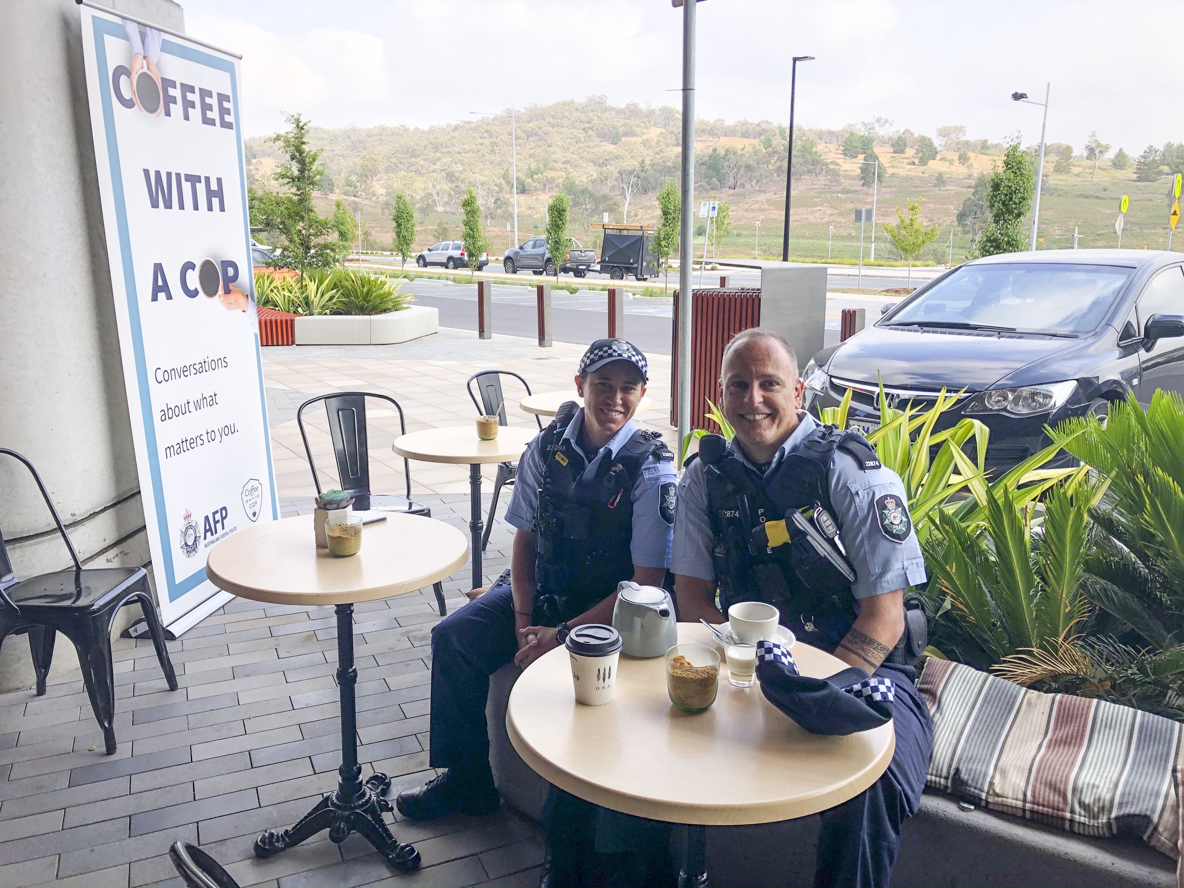 Coffee with a Cop initiative aims to build trust between Police and the public