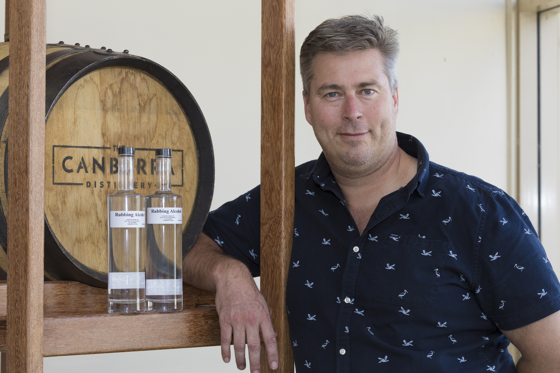 Canberra distilleries get into the spirit of sanitiser