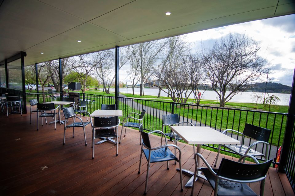 On Lake Cafe, Canberra’s only lakeside cafe come for the coffee, stay