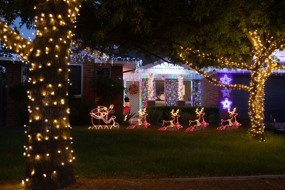 See the best Christmas light displays all 92 of them in Canberra