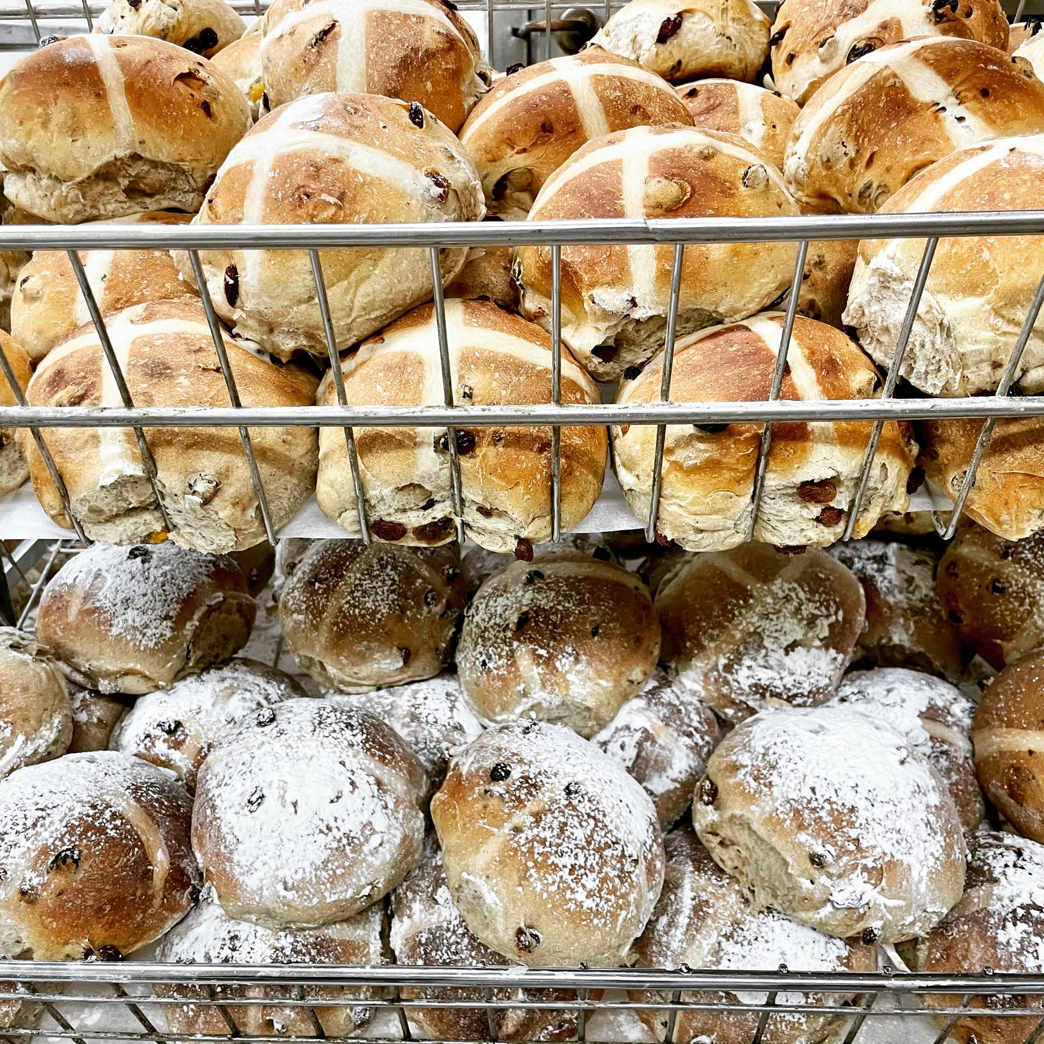Hot in the City: Canberra’s biggest Hot Cross Buns at family-run Danny’s Bakery
