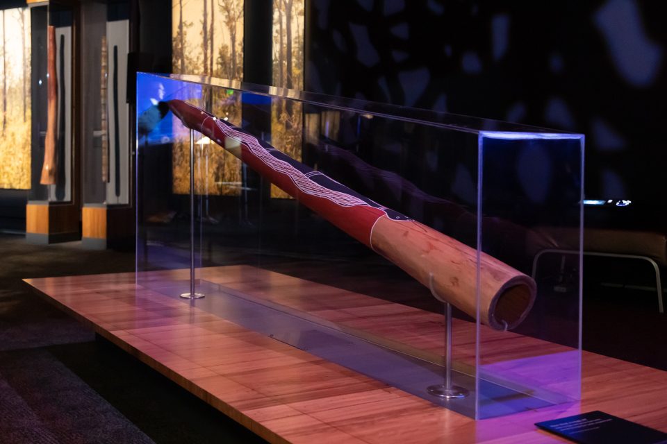 Feel the power Arnhem Land didgeridoo exhibition vibrates through the