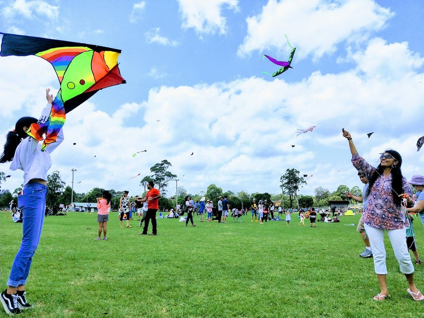 'Like a rainbow flying above you': the magic of the Kite Festival is back