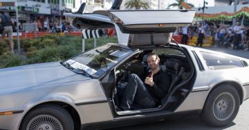 Meet the Canberra filmmaker taking his DeLorean back to the future by going electric