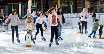 Canberra, get ready to chill-out these winter school holidays! An ice skating rink is sliding into the city